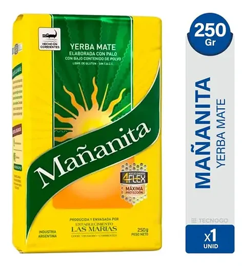 Yerba Mate Mañanita Prensada 250g