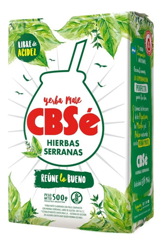 Yerba Mate Cbse Hierbas Serranas 500g 4