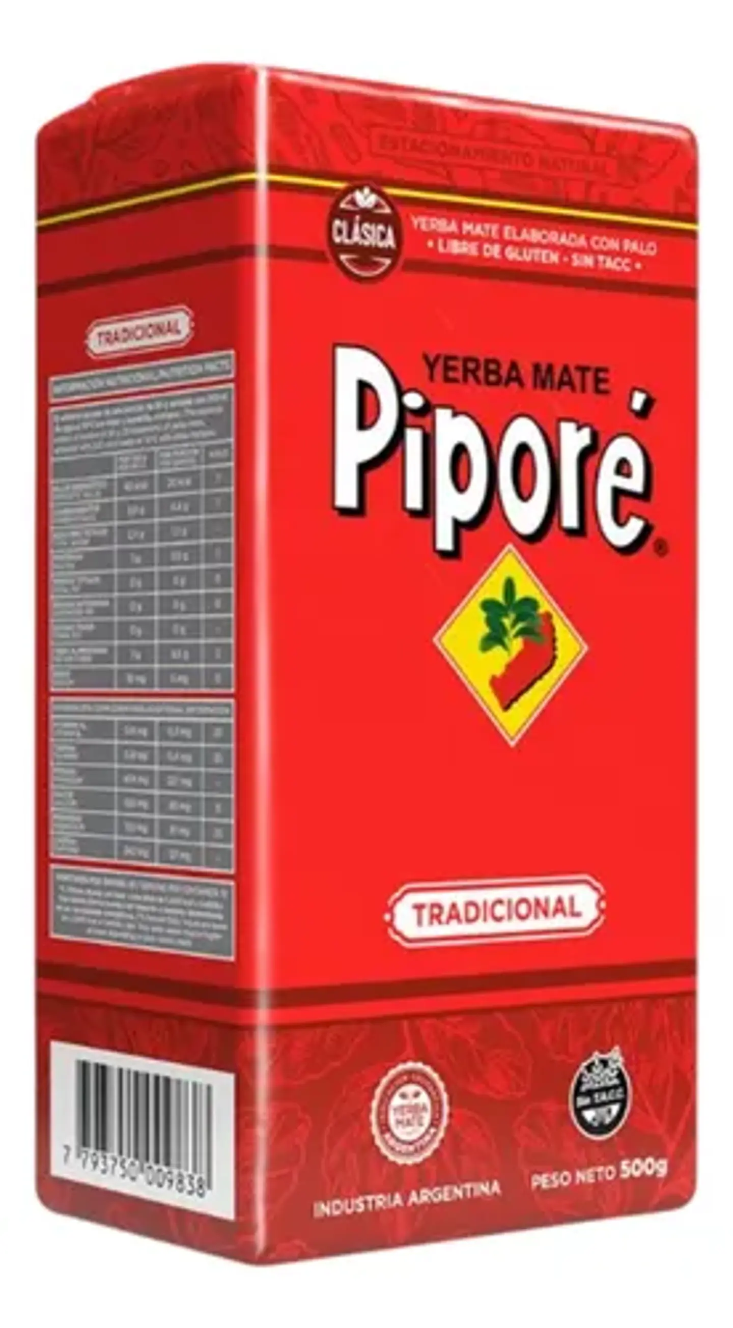 Yerba Mate Piporé Tradicional 500g 4