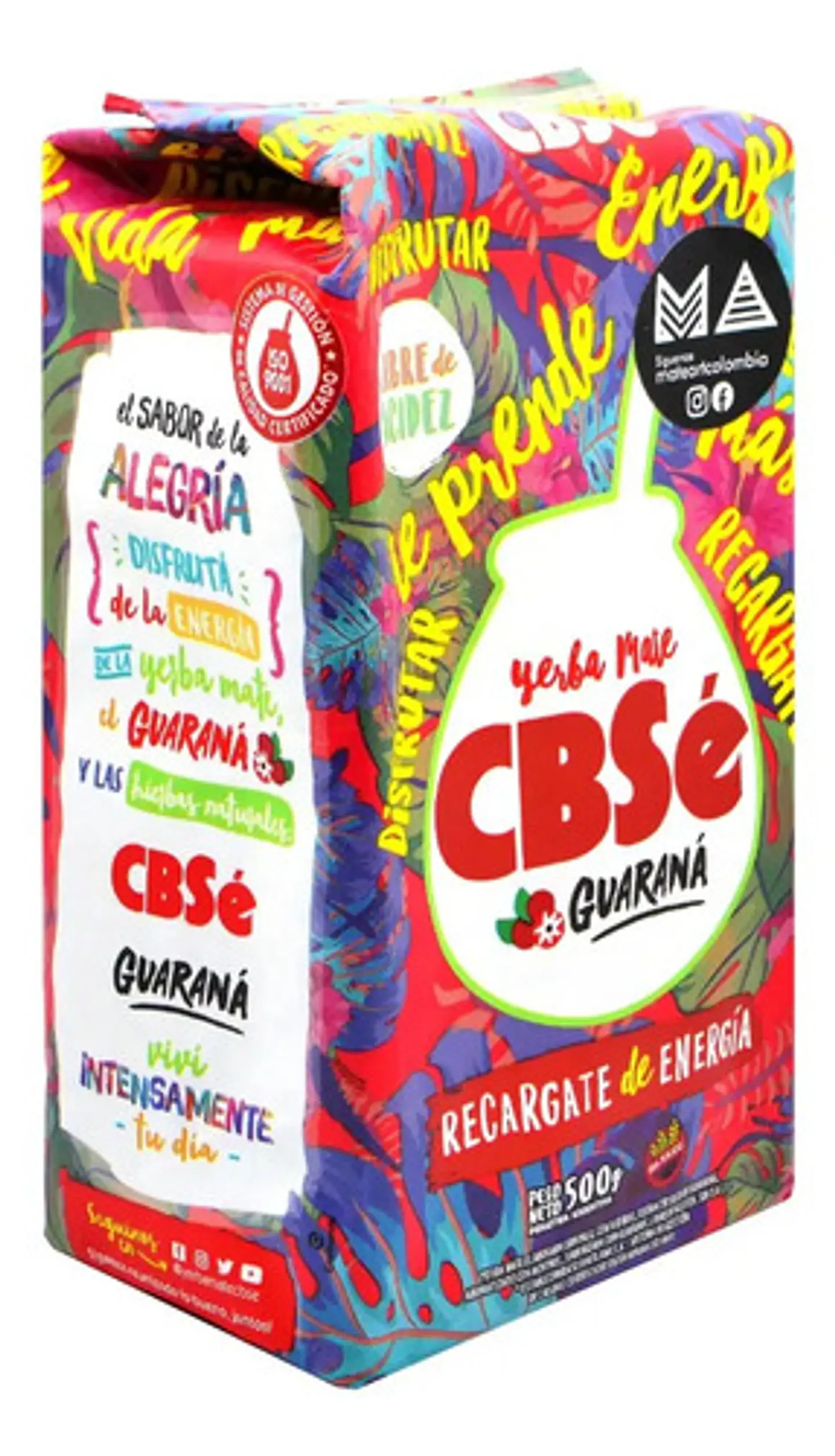 Yerba Mate Cbsé Guaraná 500g 2