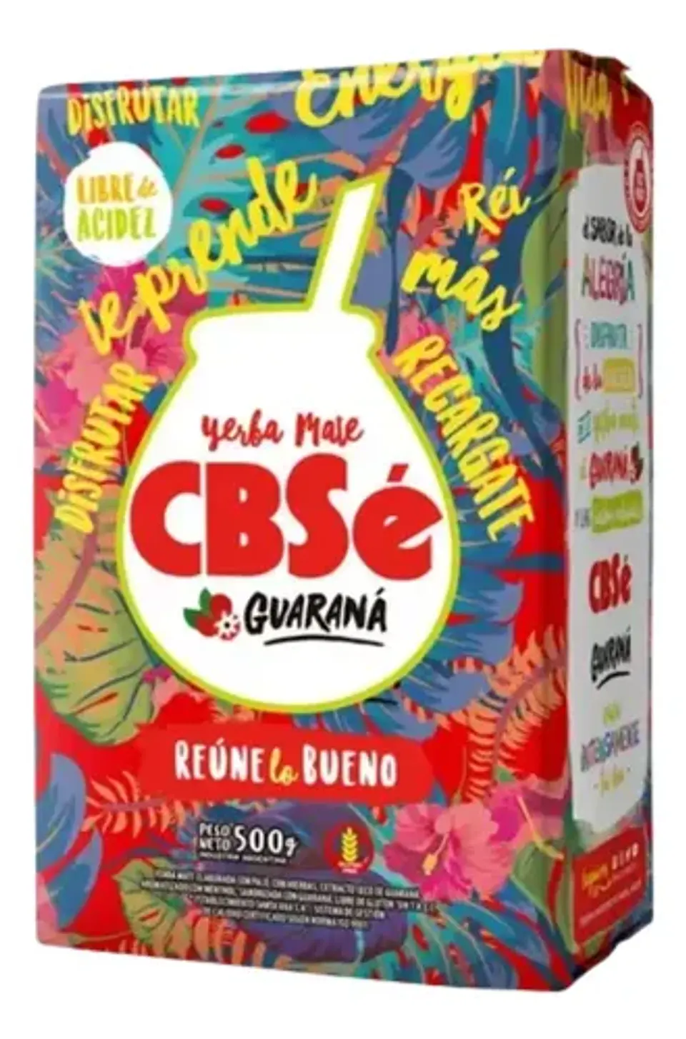 Yerba Mate Cbsé Guaraná 500g 4