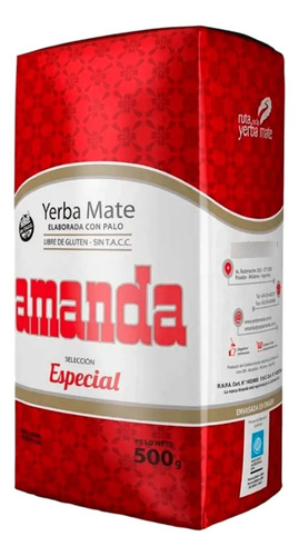 Yerba Mate Amanda Especial 500g 1