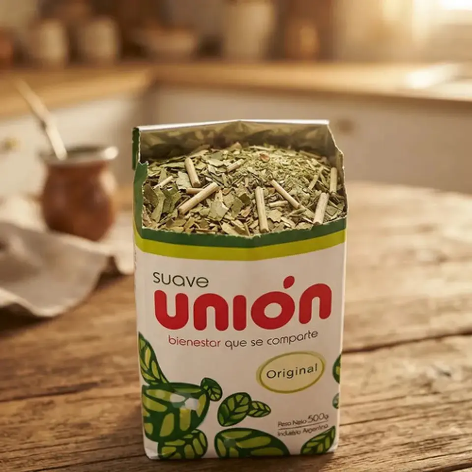 Yerba Mate Unión Suave Original 500g 5