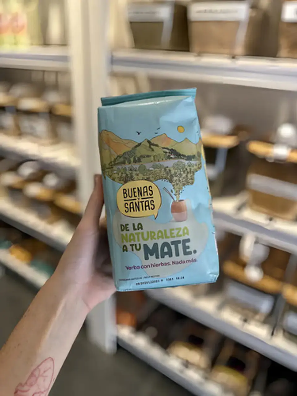 Yerba Mate Buenas y Santas Mediana 1/2 Kg 3