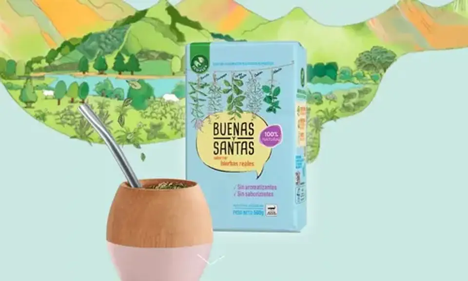 Yerba Mate Buenas y Santas Mediana 1/2 Kg 4