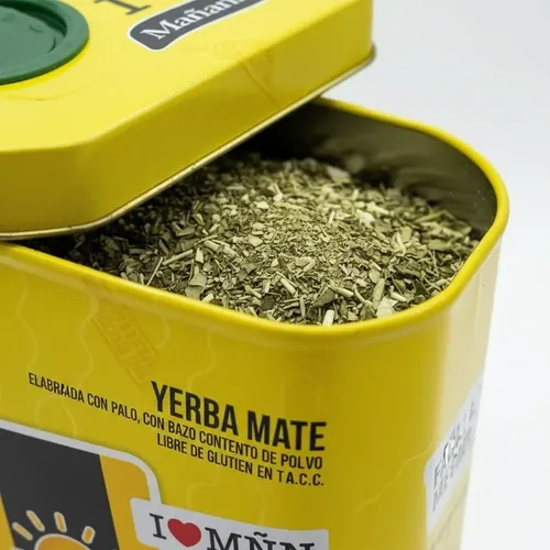 Lata Mañanita + Yerba Mate Mañanita 500 Gr 4