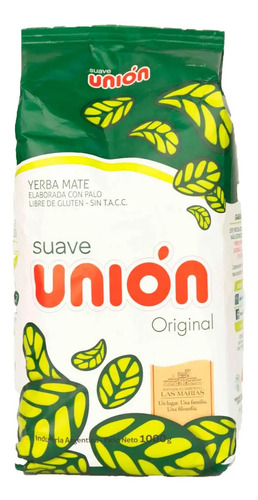 Yerba Mate Union Con Palo 1 Kg 2