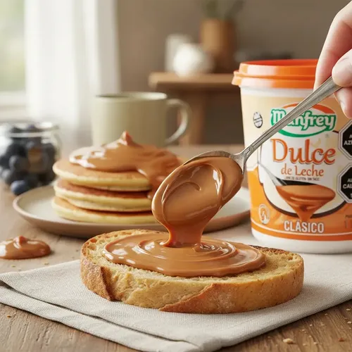 Dulce De Leche Argentino Manfrey 1kg 3