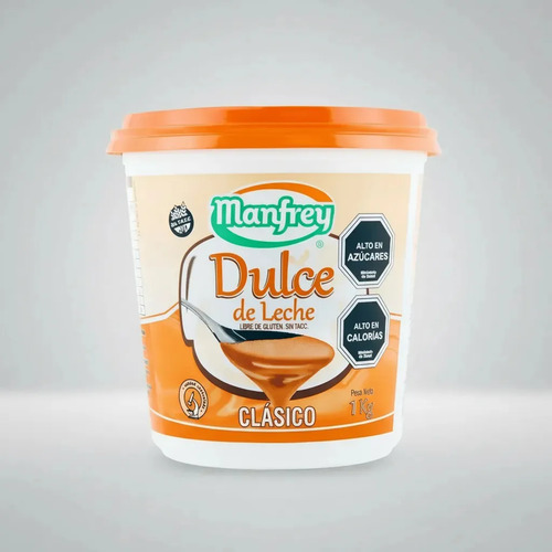 Dulce De Leche Argentino Manfrey 1kg 5