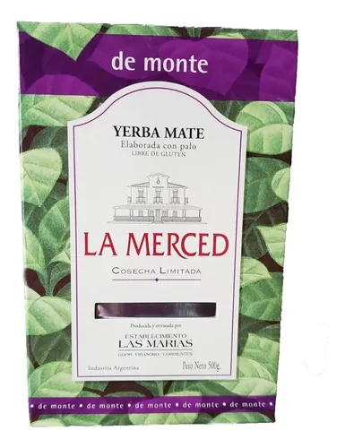 Yerba Mate La Merced De Monte 500gr 3