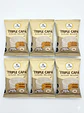 Pack X6 Triple Alfajor Chocolate Blanco Dulcedía 60g - Miniatura 1