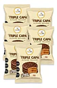 Pack X6 Triple Alfajor Chocolate Negro Dulcedía 60g - Miniatura 1