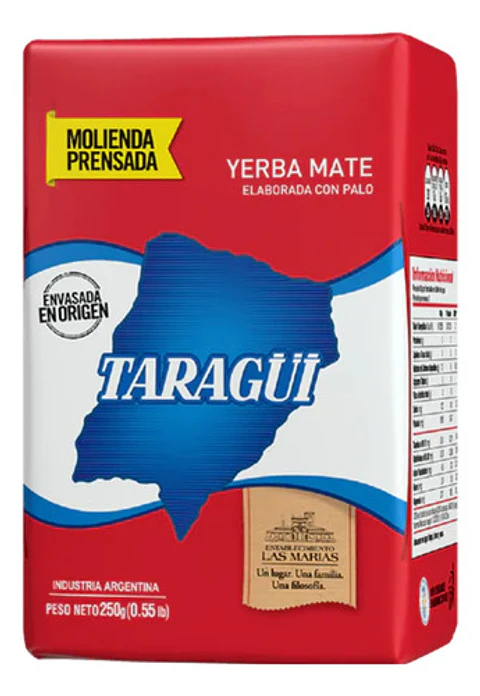 Yerba Mate Taragüi Prensada 250g
