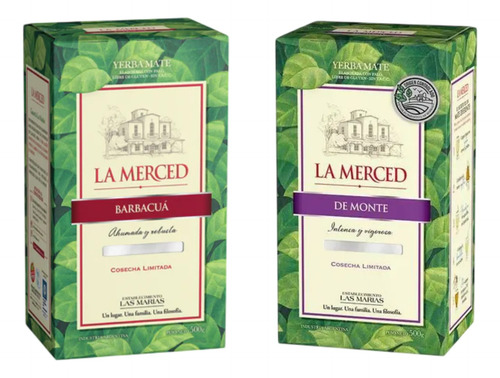 Yerba Mate La Merced Barbacuá Y Monte 500g 4
