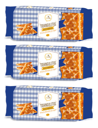 Galletas Triangulitos Dulces Día Tipo Pack 3 150g 4