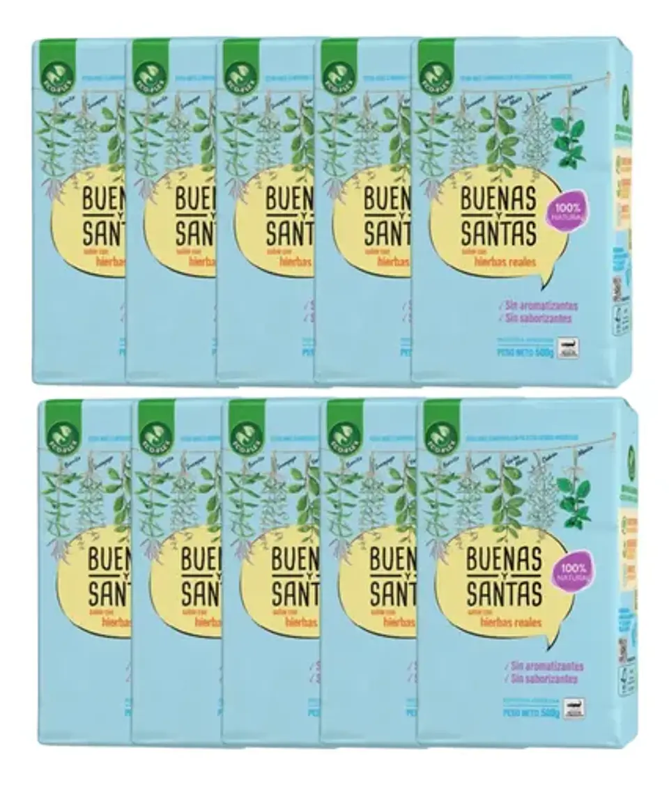 Yerba Mate Buenas Y Santas Pack 10x500g 1