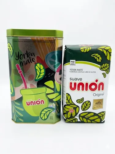 Lata Union + Yerba Mate Union Suave 500 Gr 4