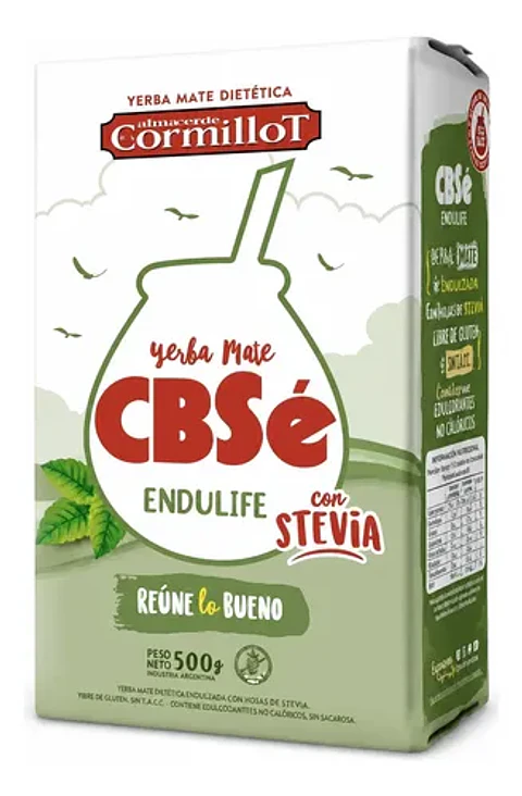 Yerba Mate Dietética Cbsé Endulife 500g