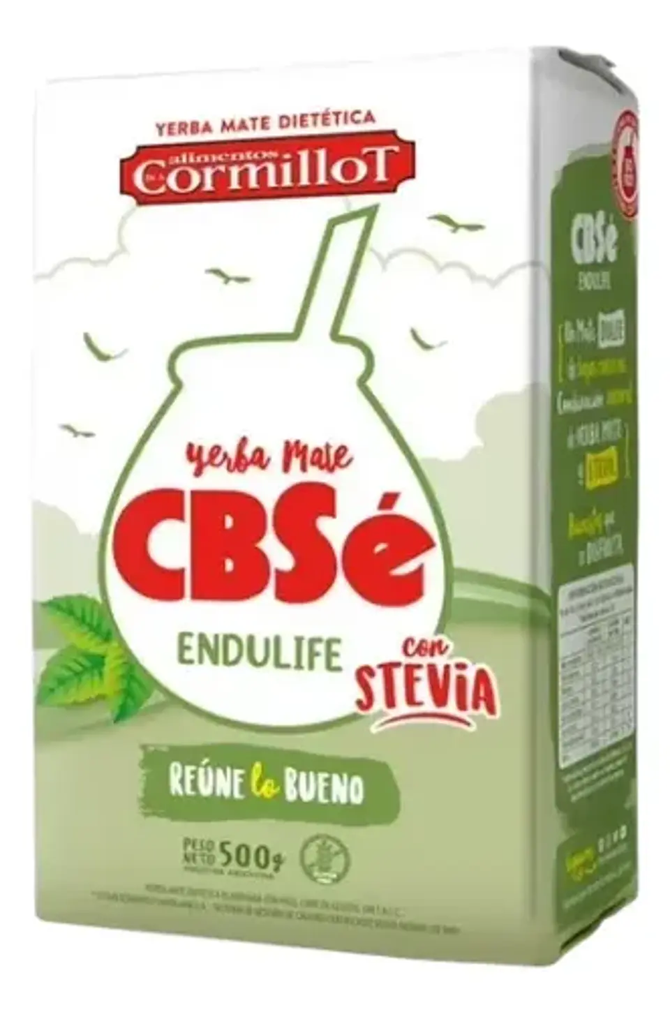 Yerba Mate Dietética Cbsé Endulife 500g 3