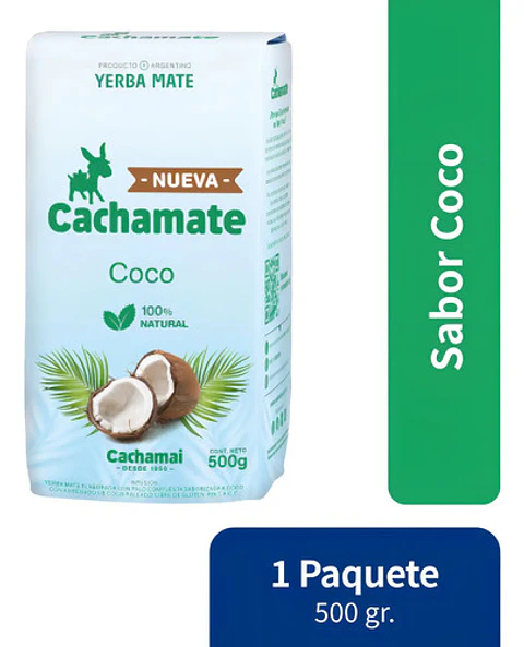 Yerba Mate Cachamate Coco 500g Sin Tacc Cachamate