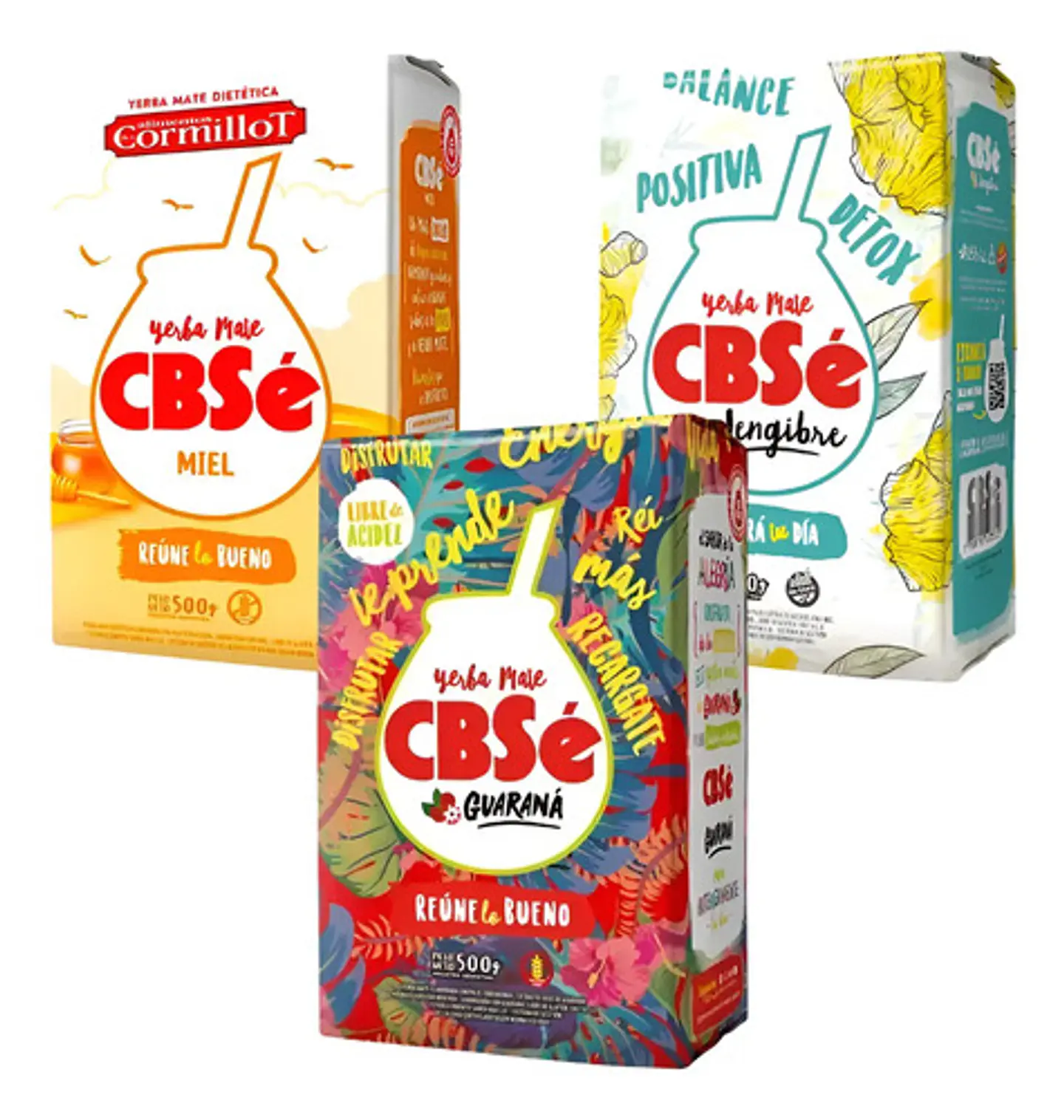 Yerba Mate Cbse Miel, Guaraná Y Jengibre 500g 1