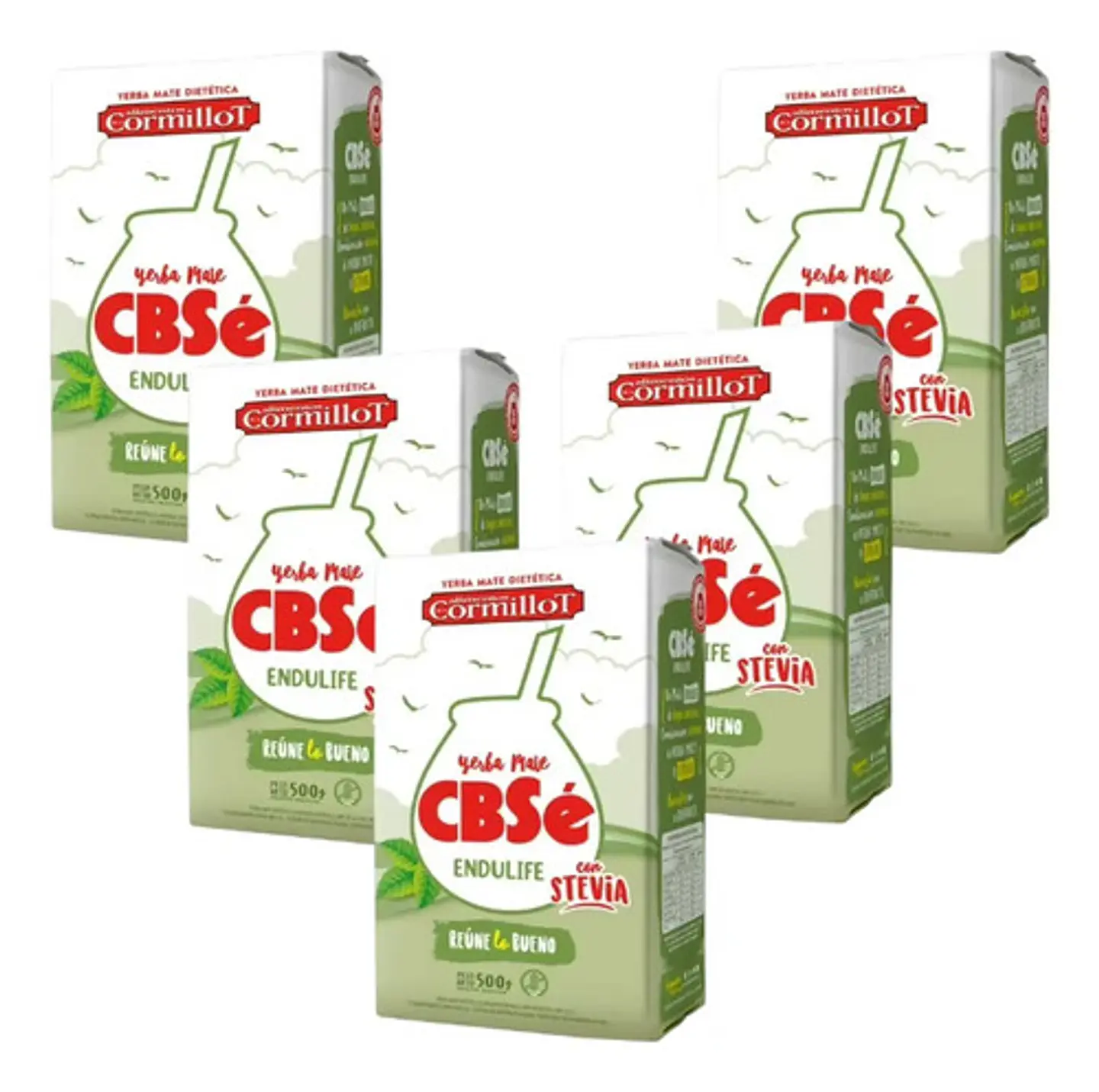 Yerba Mate Cbsé Endulife Pack 5x4 500g 4