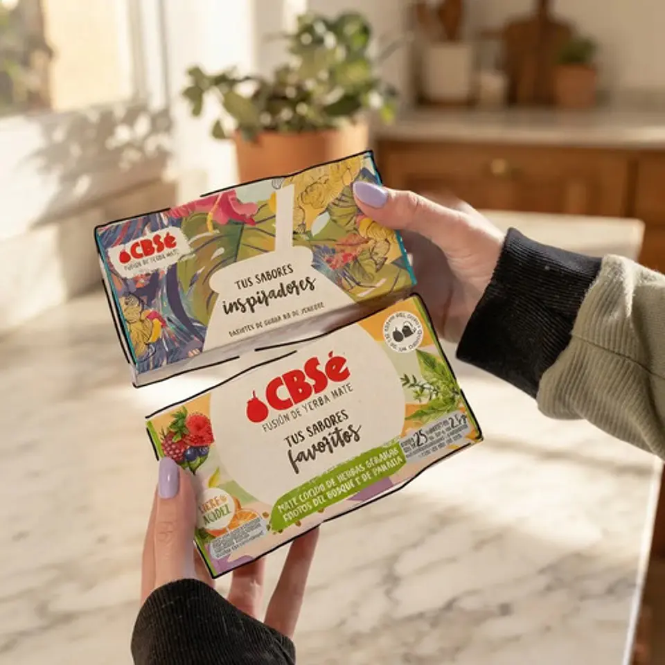 Pack X2 Yerba Mate Saquito Cbsé Sabores Surtidos 50 Unidades 5