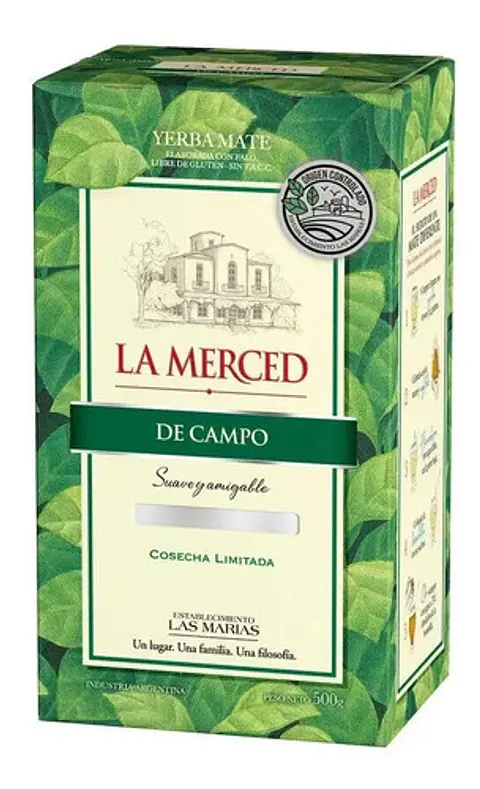 Yerba Mate La Merced Campo X 500 G X 6 Unidades La Merced Tradicional