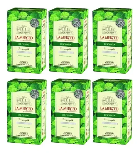 Yerba Mate La Merced Campo X 500 G X 6 Unidades La Merced Tradicional