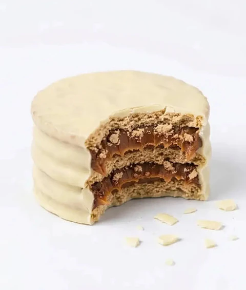 Alfajor Guaymallen Triple Blanco Dulce De Leche 70g Pack X6