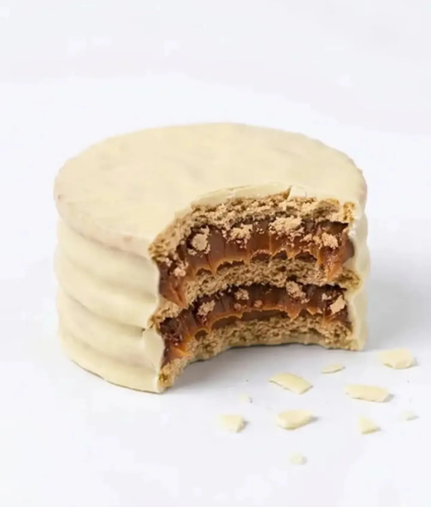 Alfajor Guaymallen Triple Blanco Dulce De Leche 70g Pack X6 2