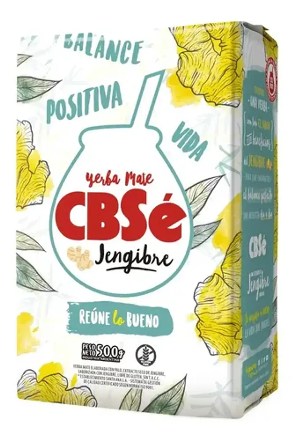 Yerba Cbse Jengibre 500 Gramos 3