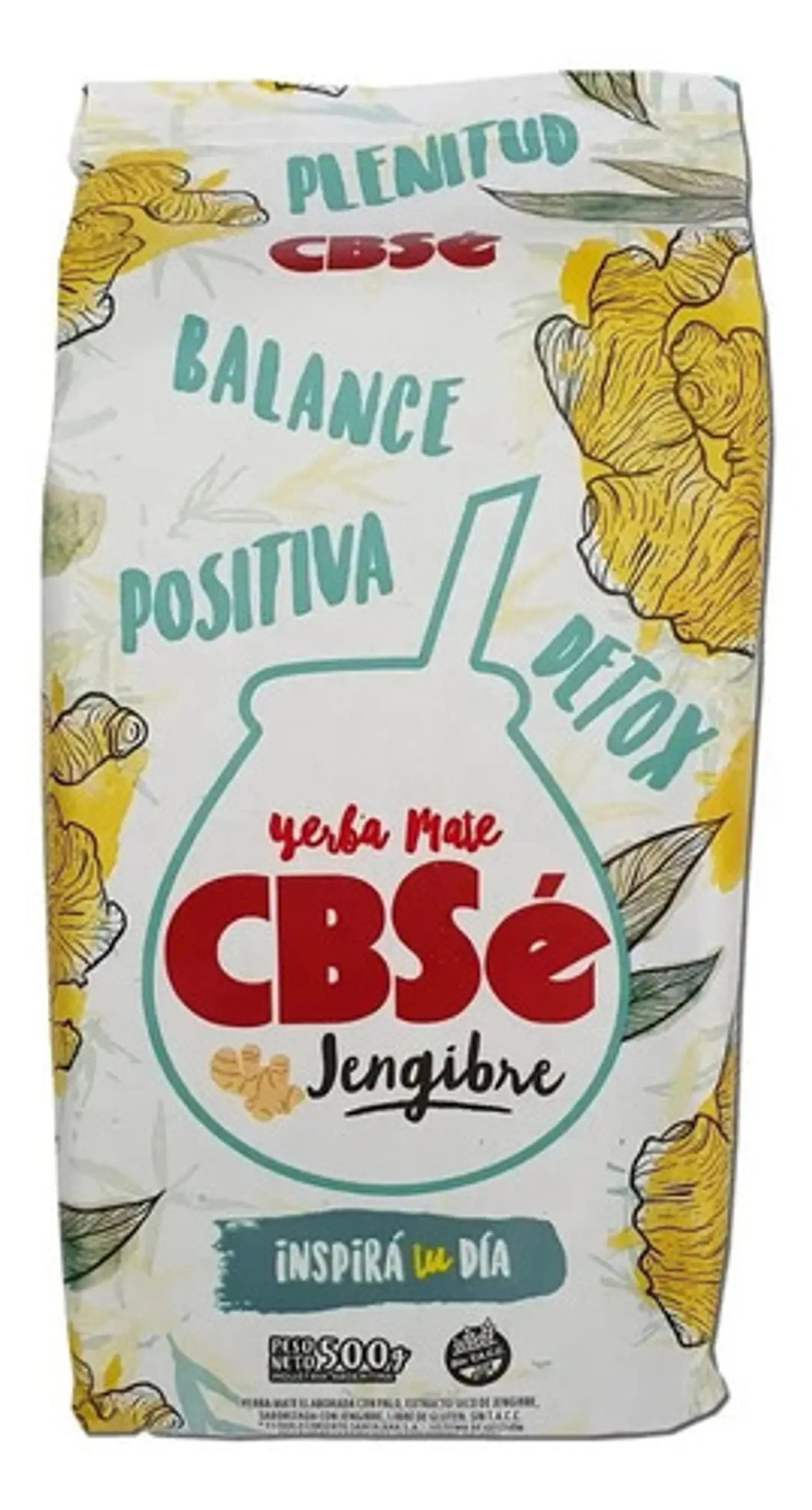 Yerba Cbse Jengibre 500 Gramos 4