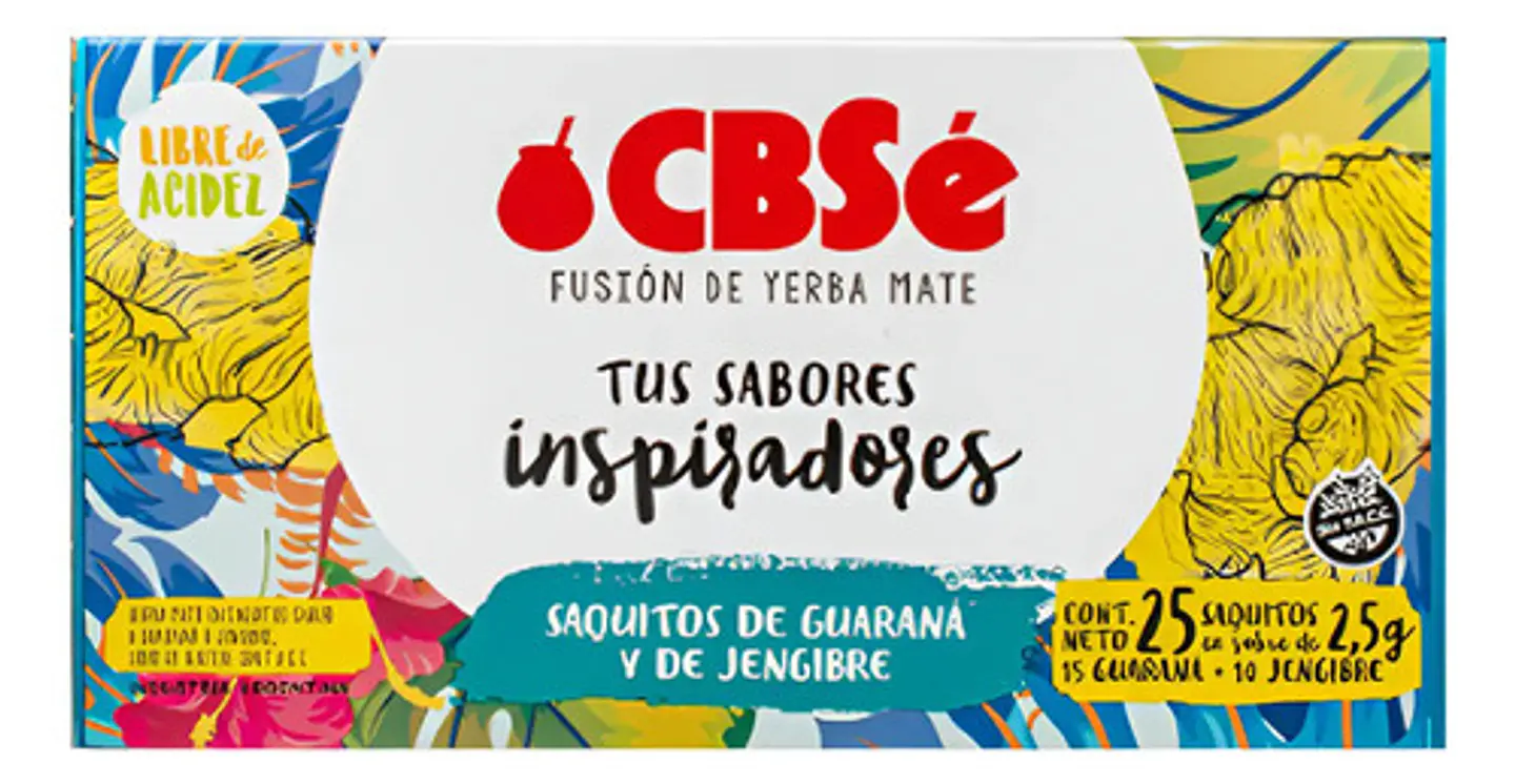 Mate Cocido Cbsé Sabores Inspiradores 25 Bolsitas 1