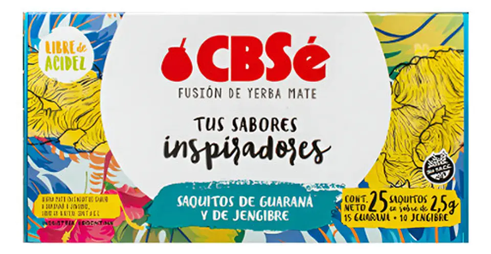 Mate Cocido Cbsé Sabores Inspiradores 25 Bolsitas 1