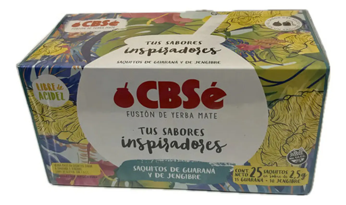 Mate Cocido Cbsé Sabores Inspiradores 25 Bolsitas 2