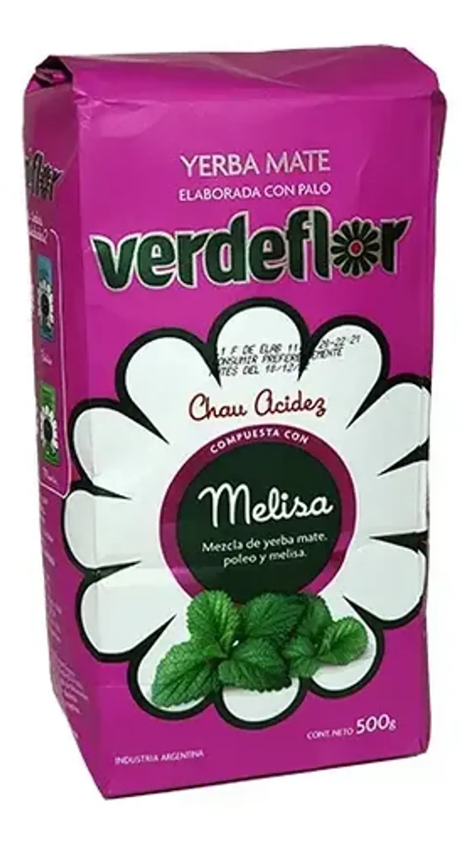 Yerba mate Verdeflor Melisa 500g 3