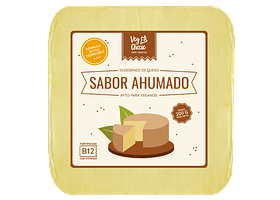 Queso vegetal en trozo sabor ahumado 200g