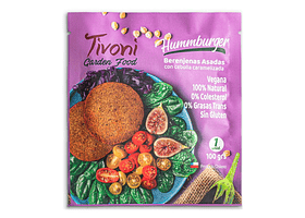 Hamburguesa de Berenjenas 100 grs. Tivoni