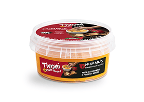 Hummus pimientos 300 grs, Tivoni