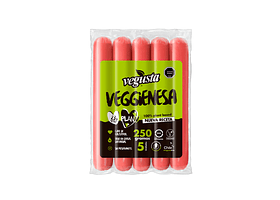 Salchicha vegetal Veggienesa Vegusta 5 unds.