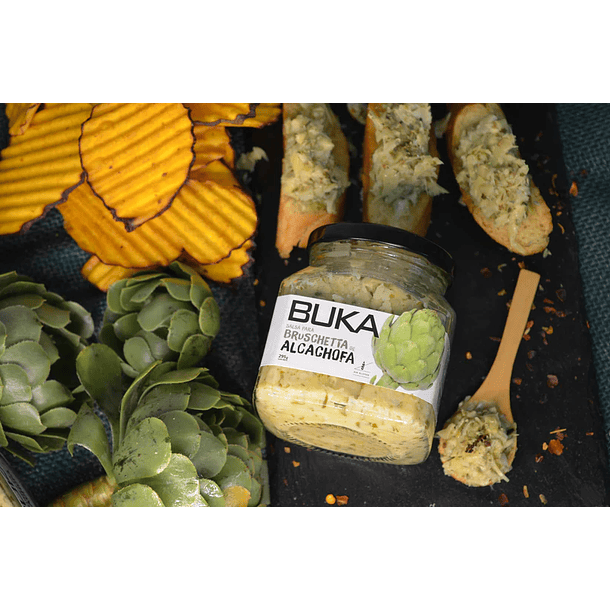 Pasta Bruschetta Alcachofa 295g BUKA 3