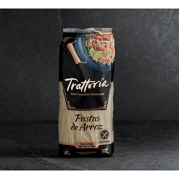 Pasta de arroz Trattoria 250 grs. 2