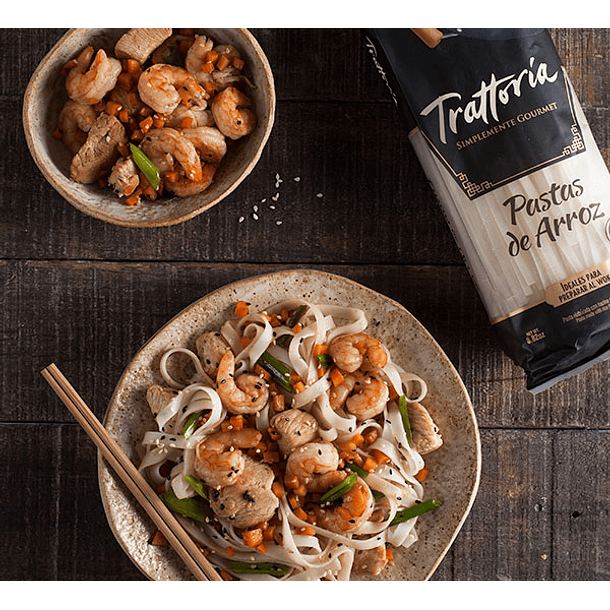Pasta de arroz Trattoria 250 grs. 3