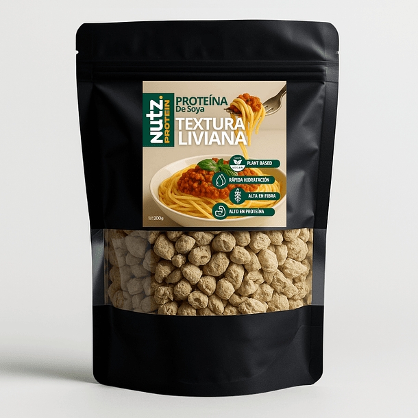 Proteína soya - textura liviana 200 grs. NUTZ