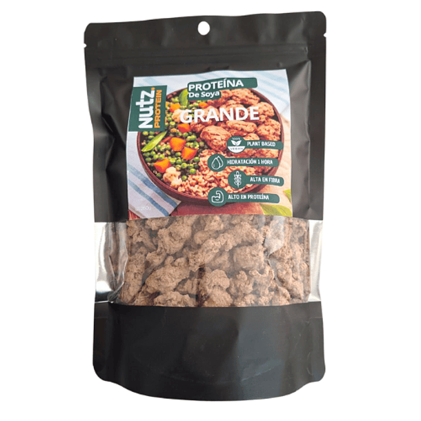 Proteína de soya grande 260 grs. NUTZ 3