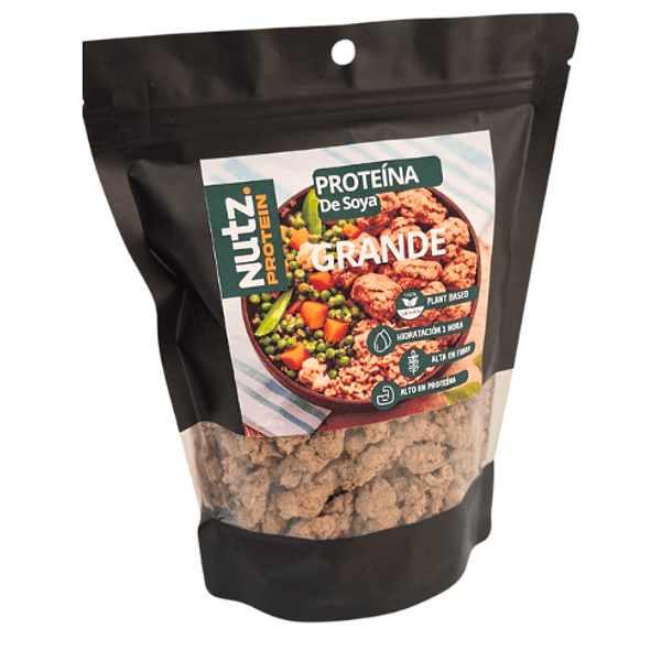Proteína de soya grande 260 grs. NUTZ 1