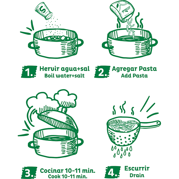 Pasta de Maíz penne El Dorado 250 grs. 3