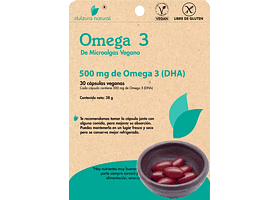 Omega 3 (DHA) 38 grs. Dulzura Natural