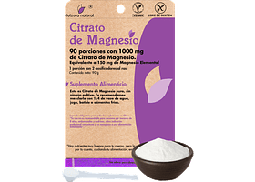 Citrato de Magnesio 150 Mg Dulzura Natural